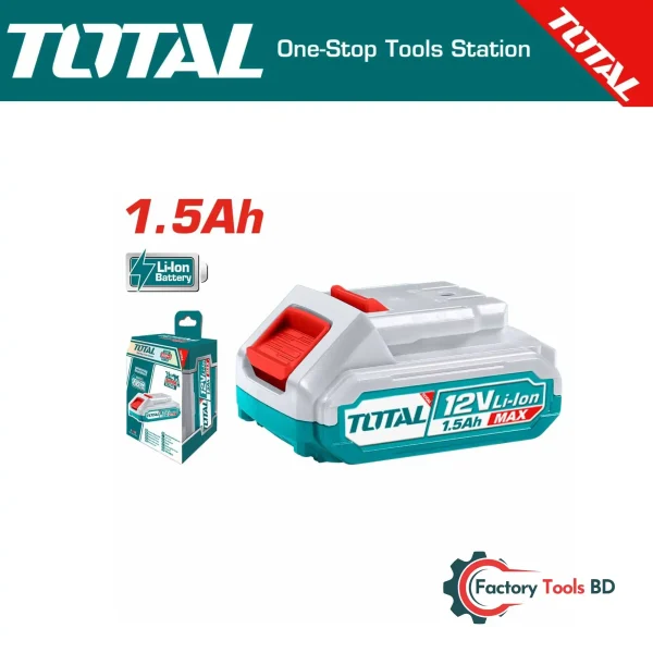12V 1.5Ah Lithium-Ion Battery Pack - TBLI12151  | Lightweight & Compact Power Solution