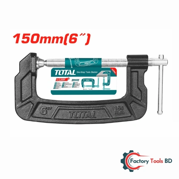 6-Inch G Clamp - THT13161 / Heavy-Duty Industrial Metal Clamp